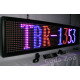 Affordable LED TBR-1353 Tri Color Window Scrolling Sign, 13 x 53